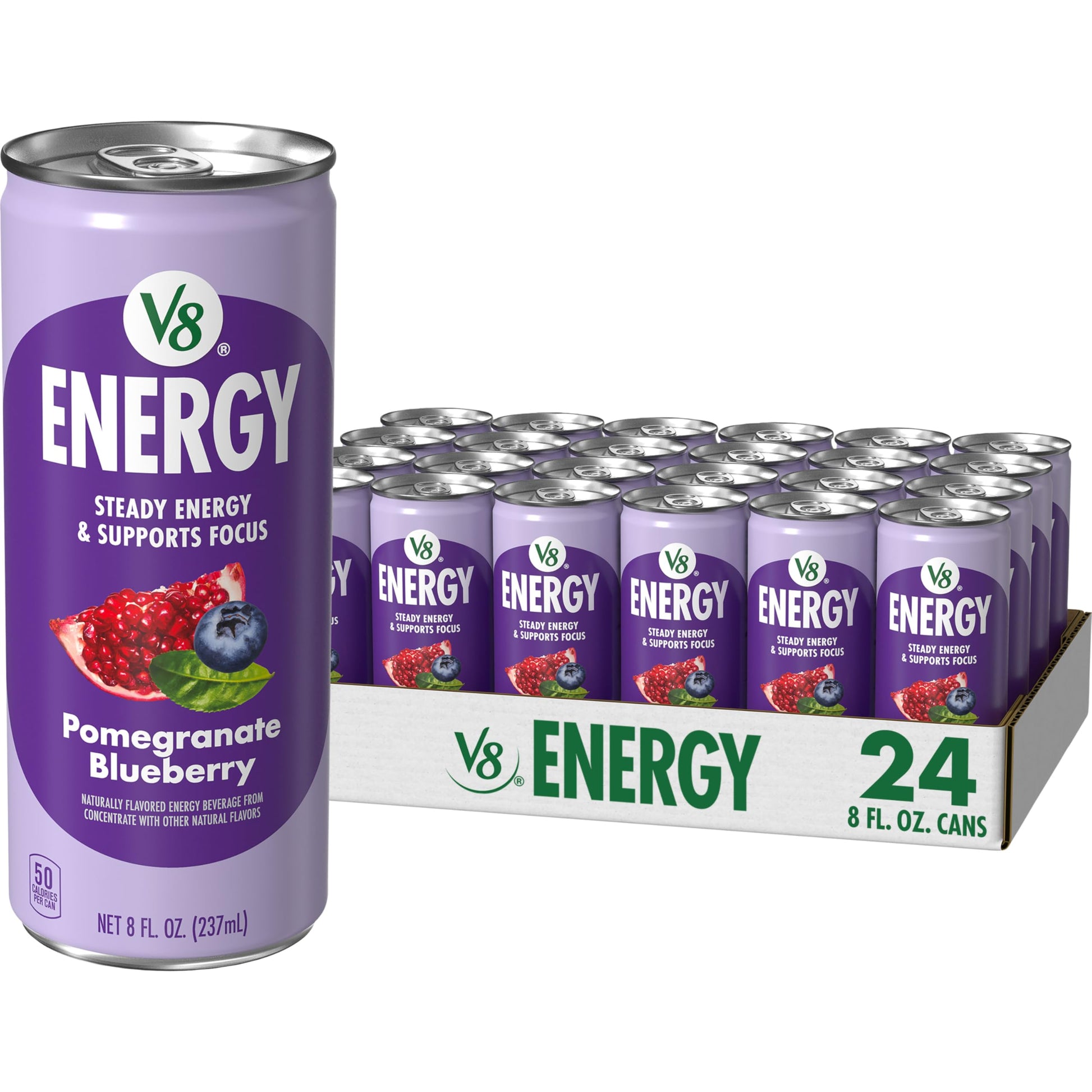 V8 +Energy Sparkling Juice Variety Pack – Thoughtful Wellness Gift for the Health Conscious Friend