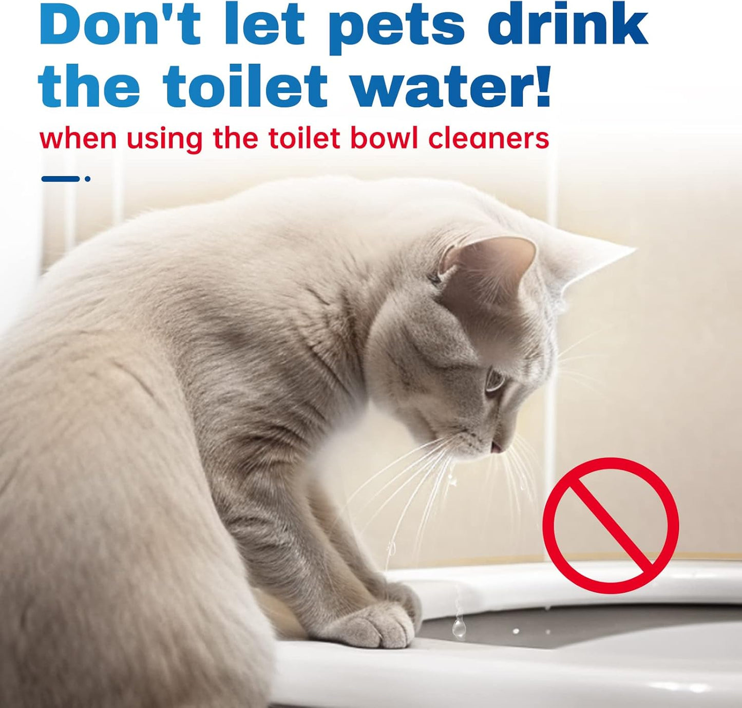 Vacplus Toilet Bowl Cleaner Tablets for Family Bathrooms, Individually Wrapped Bleach Tablets With No Splash or Direct Skin Contact