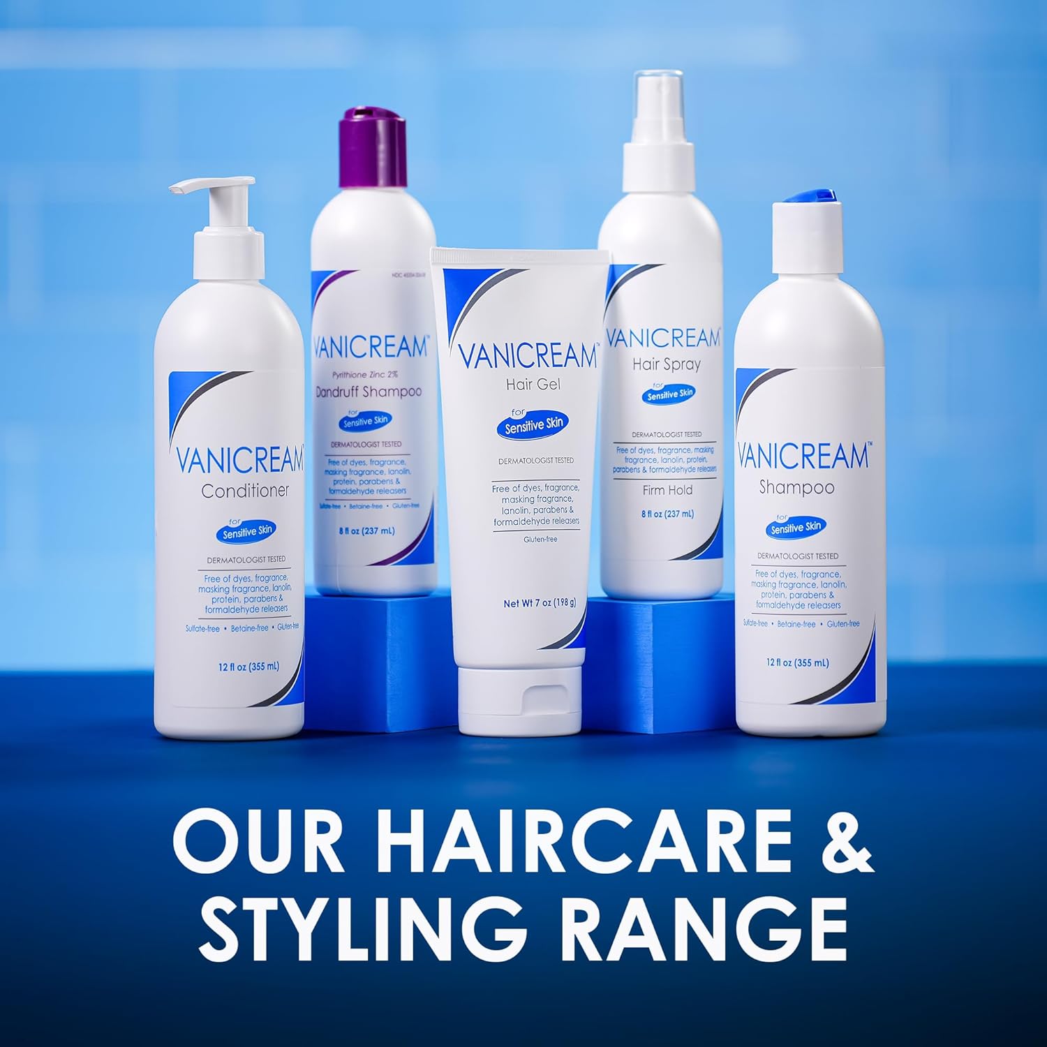Vanicream Firm Hold Hairspray – Fragrance-Free Gentle Hold for Tweens and Teens