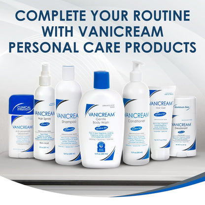 Vanicream Shave Cream | Fragrance Free Moisturizing Shave for Sensitive Bath & Self-Care Ritual | 6 Ounce
