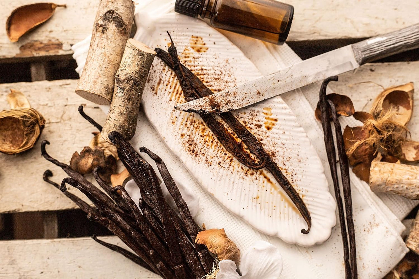 Vanilla Bean Kings 10 Grade A Madagascar Bourbon Vanilla Pods - Premium Extract Ingredient for the Refined Home Kitchen