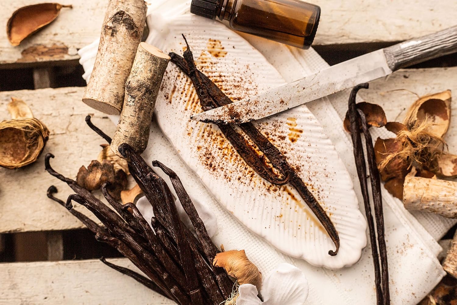 Vanilla Bean Kings 10 Grade A Madagascar Bourbon Vanilla Pods - Premium Extract Ingredient for the Refined Home Kitchen