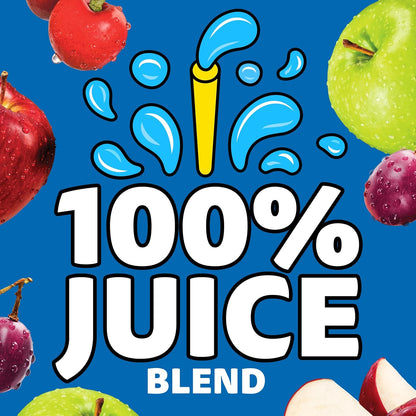 variety of pack configurations (40 ct single box, 4-box, 8-box) and flavors (fruit punch, fruit blend)