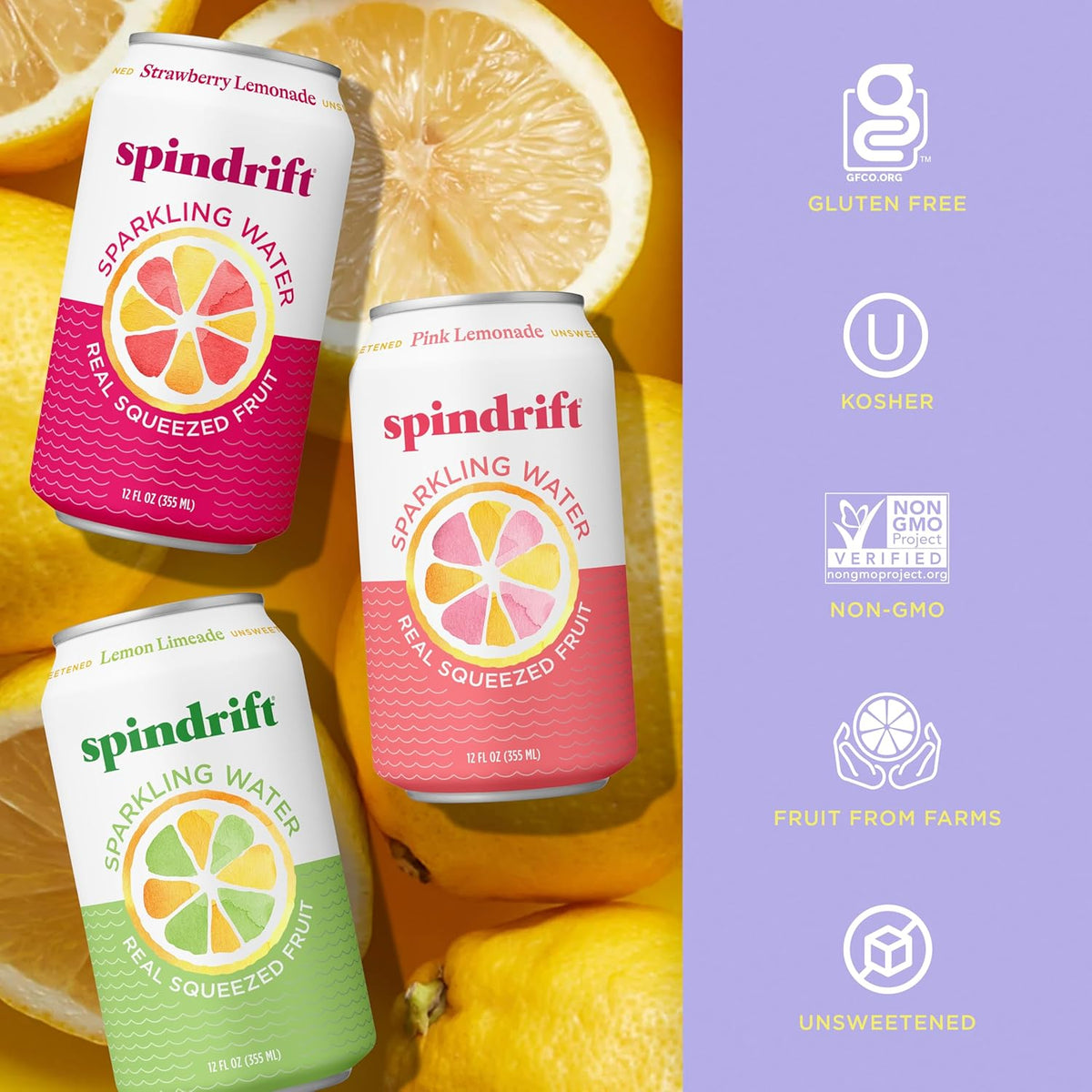 variety pack format offering 3-flavor or 4-flavor mix in 20-can cases
