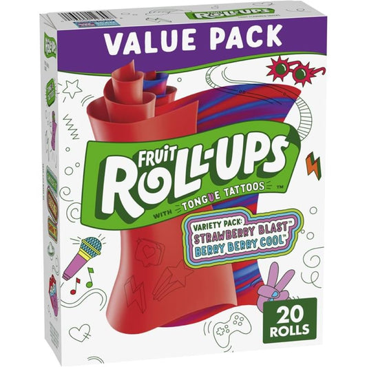 variety pack of 20 individually wrapped 0.5 oz rolls