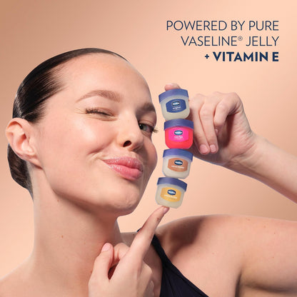 Vaseline Cocoa Butter Mini Lip Balm 2 Pack – Bedtime Wind-Down Lip Ritual, Overnight Hydrating Therapy