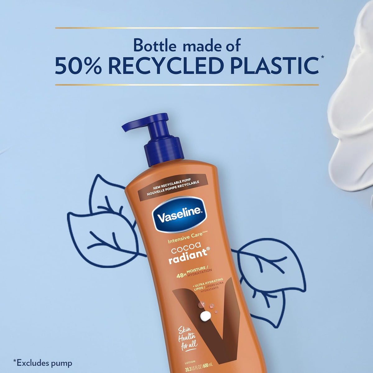 Vaseline Intensive Care Cocoa Radiant Body Lotion – Thoughtful Self-Care Gift for Mom, Women, and Friends on Any Occasion