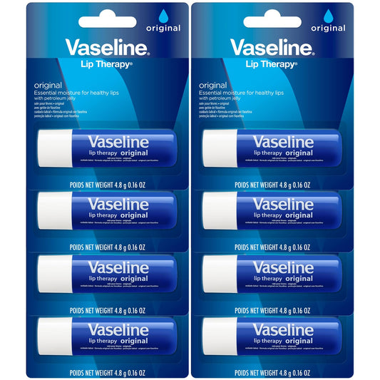 vaseline petroleum jelly base for occlusive lip healing