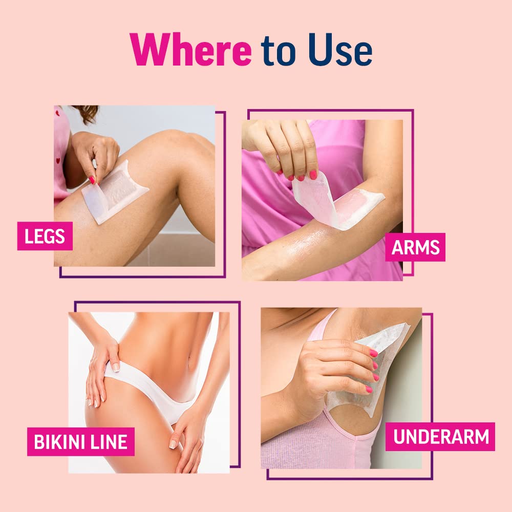 Veet Full Body Waxing Kit for Normal Skin – Self-Care Spa Night Essential for Women