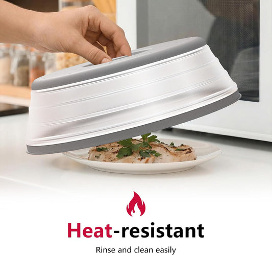 vented lid for even microwave cooking and steam release