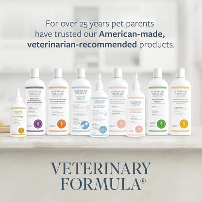 Veterinary Formula Clinical Care Hot Spot & Itch Relief Spray for Dogs & Cats – Paraben-Free, Dye-Free Formula Safe for Multi-Pet Homes