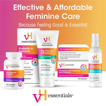 vH essentials pH Balanced Wash – Less-Is-More Feminine Care for the Capsule Bathroom Edit, 6 Fl Oz