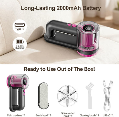 visible 200ml removable lint collection container