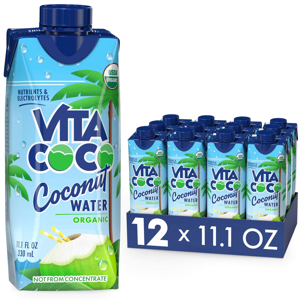 Vita Coco Organic Coconut Water – Single-Ingredient Hydration for Clean-Label Pantries