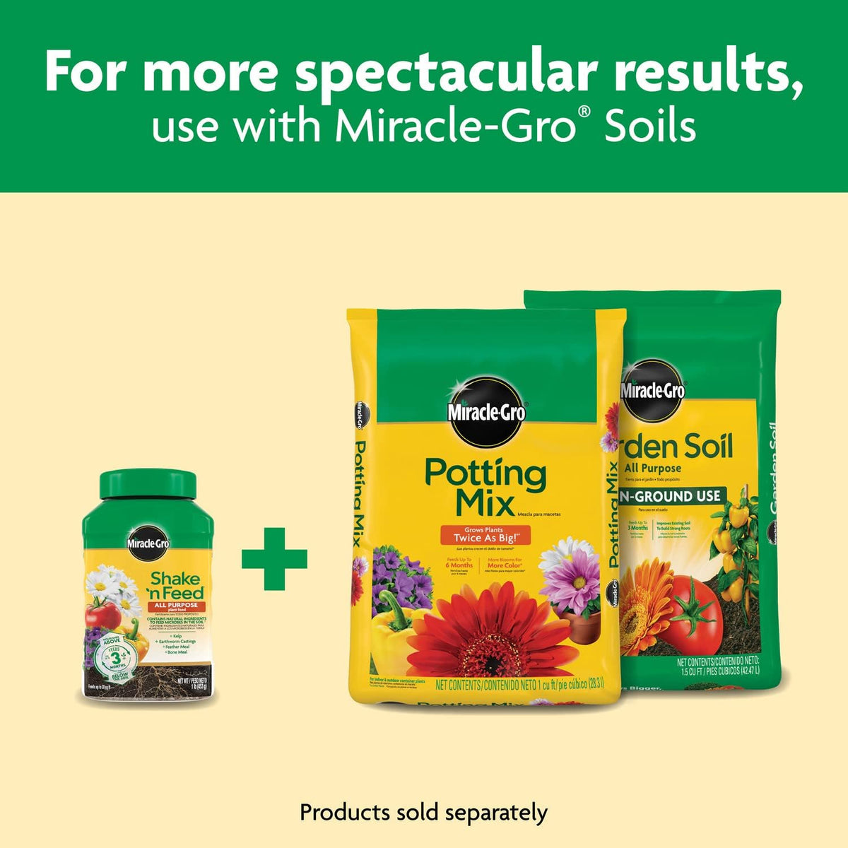 vital micronutrients for stronger, more vibrant, and more productive plants versus unfed controls