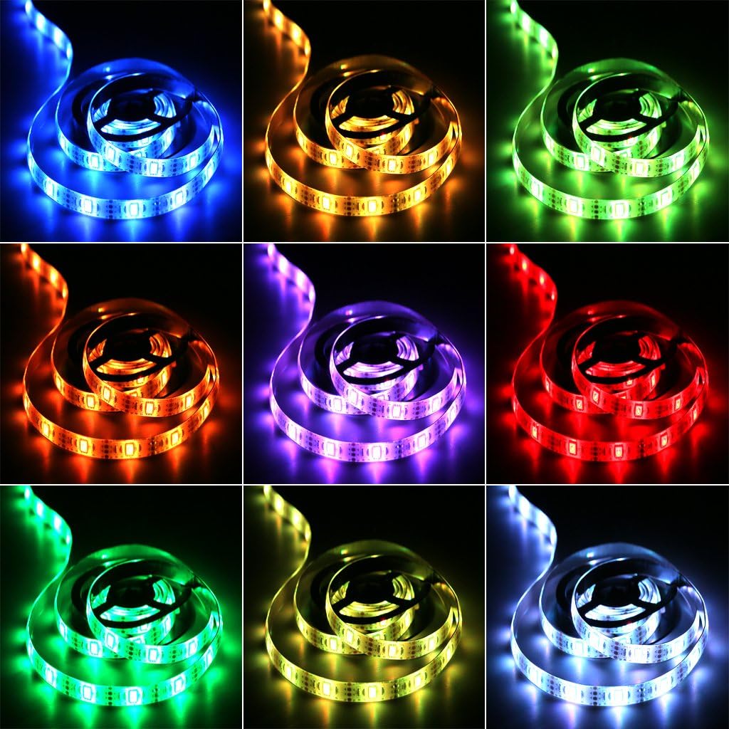 VOLTRONIC GlowStrip LED Strip Lights – Child Safe Bedroom Lighting for Kids Room and Nursery