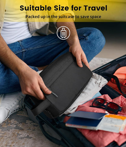 Vorspack Hanging Travel Toiletry Bag for Men - Practical Graduation Gift for College Students and Frequent Flyers