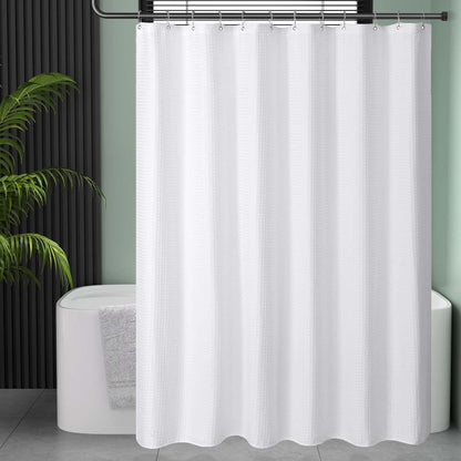 waffle weave textured pattern for a classic hotel-style appearance