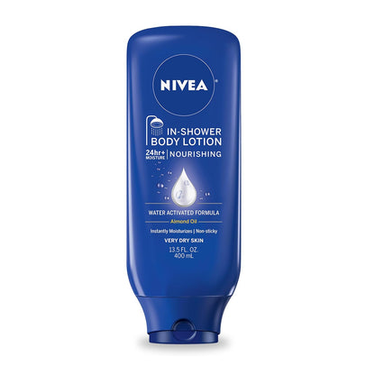 water-activated formula that bonds to wet skin and rinses clean