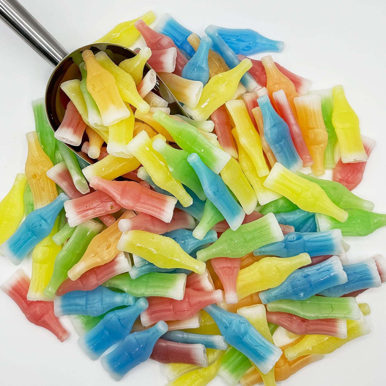 Wax Bottle Candy Drinks – Nostalgic 1/2 Pound Retro Candy Gift Bag for Old School Candy Lovers and 80s 90s Throwback Fans