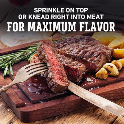 Weber Chicago Steak Seasoning – Outdoor Grill Shaker for Backyard BBQ Flavor