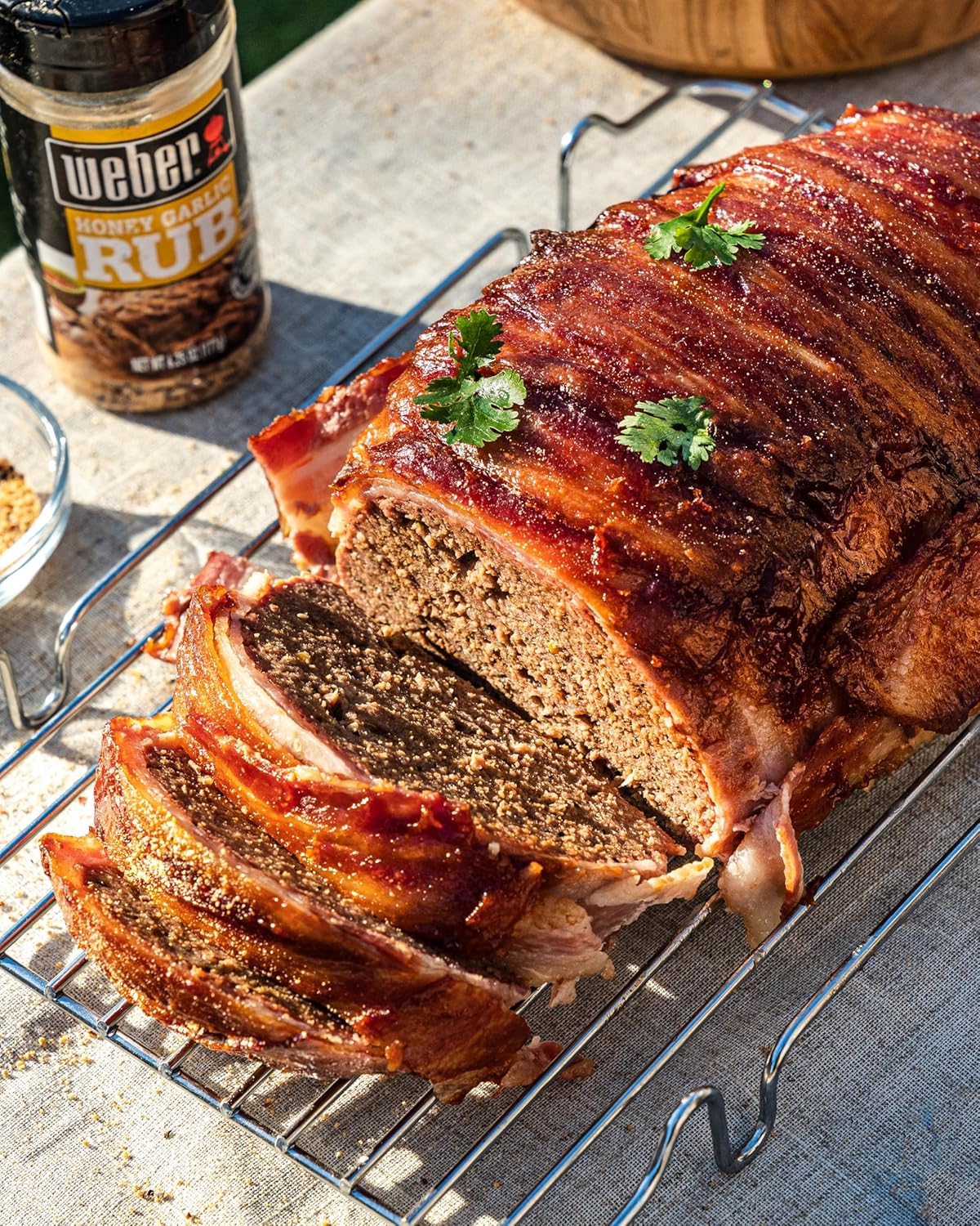 Weber Honey Garlic Rub – Backyard BBQ Dry Seasoning for Grilled Chicken, Pork & Steak