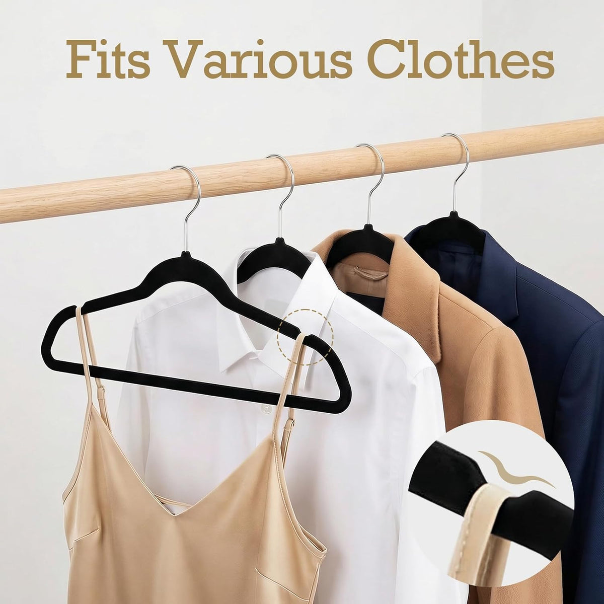 weight capacity up to 11 lbs, comparable to wooden hangers but lighter