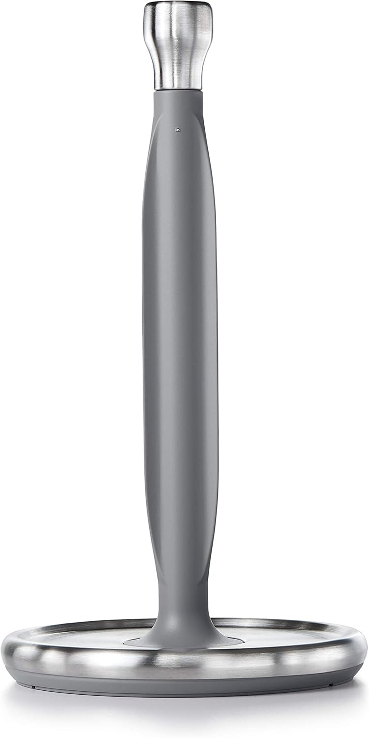 weighted non-slip base for tip- and slide-resistant stability