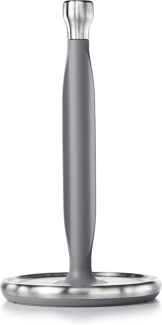 weighted non-slip base for tip- and slide-resistant stability