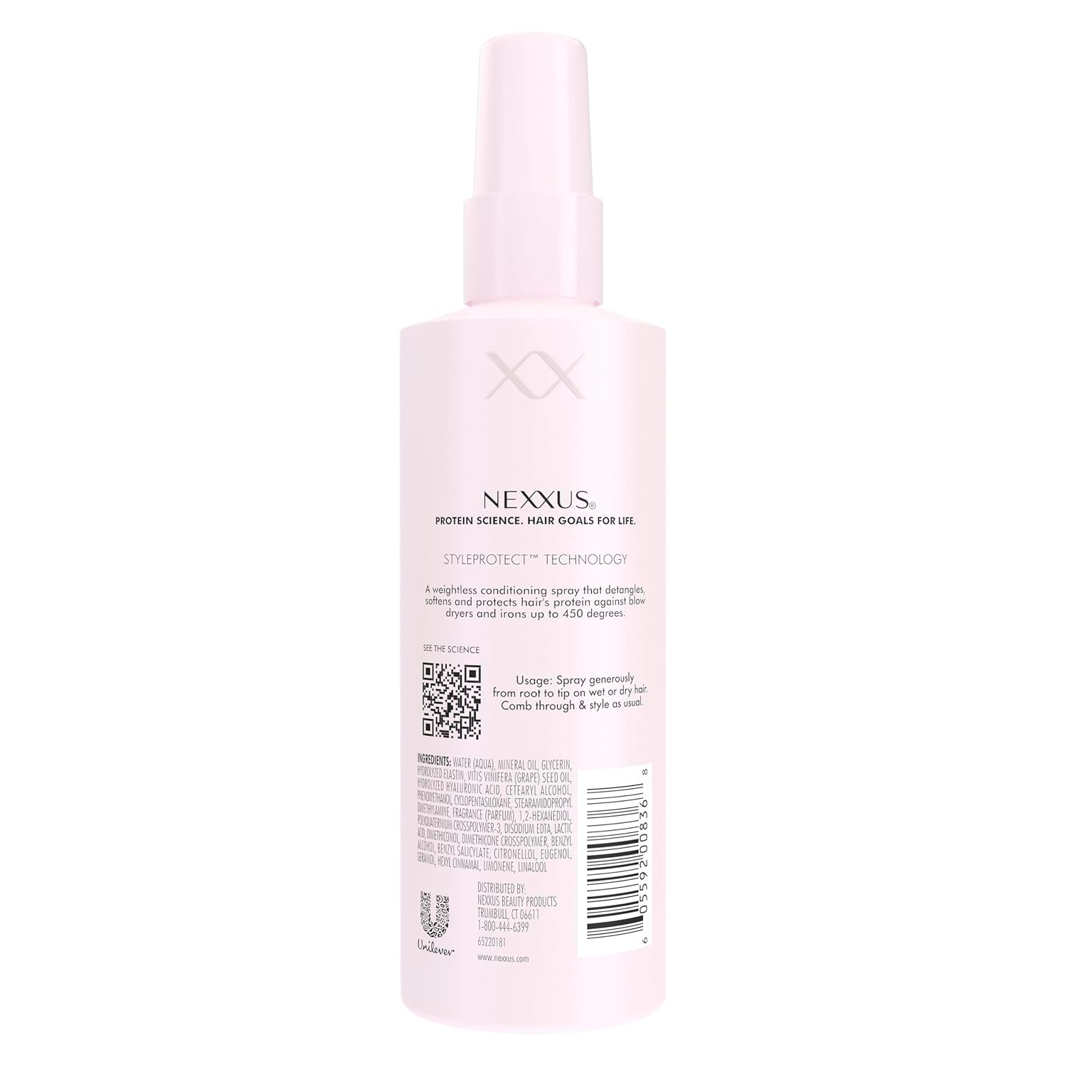 weightless conditioning mist formula with no sticky buildup or flakes