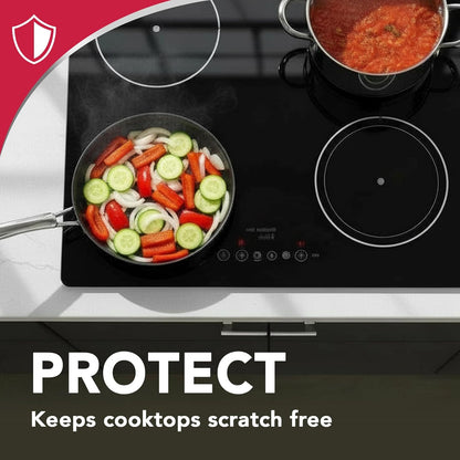 Weiman Ceramic and Glass Cooktop Cleaner – Polished Kitchen Aesthetic, Streak-Free Shine for Glass and Induction Ranges