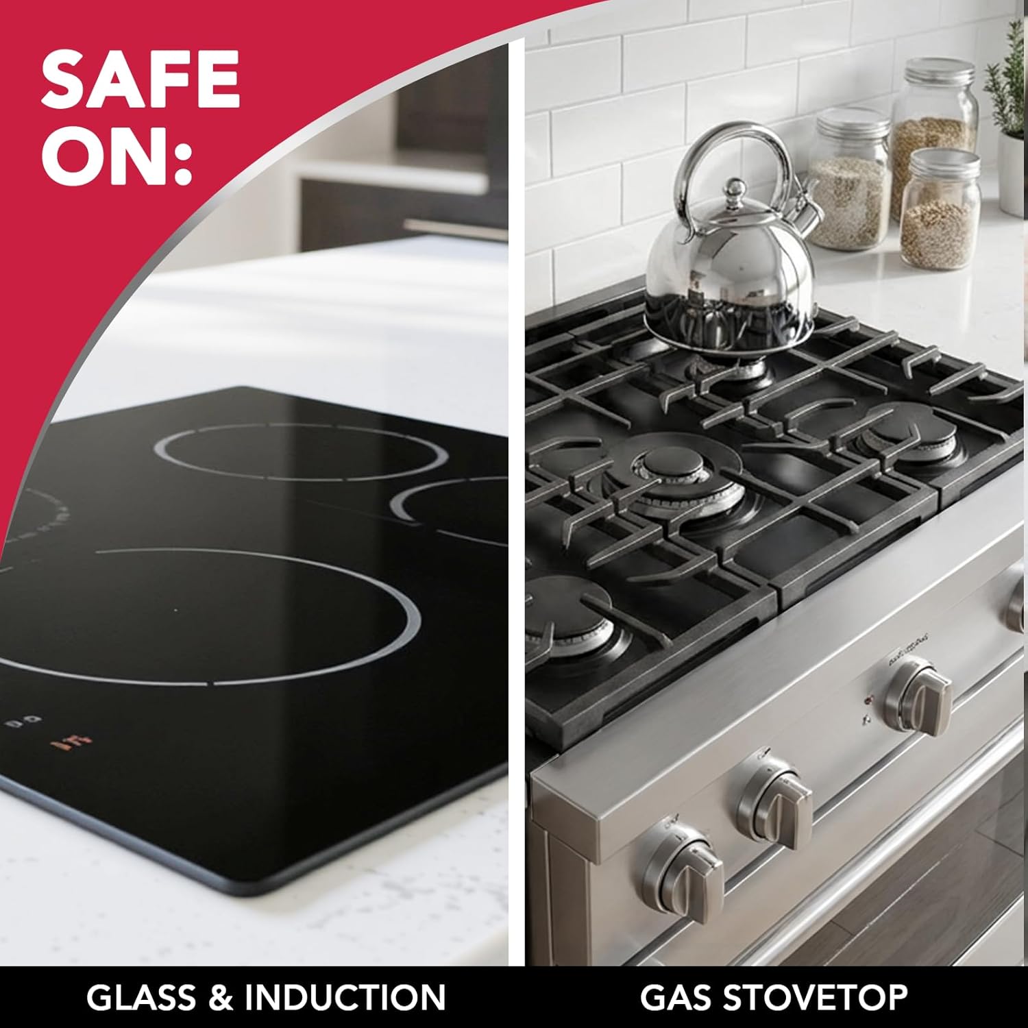 Weiman Ceramic and Glass Cooktop Cleaner – Polished Kitchen Aesthetic, Streak-Free Shine for Glass and Induction Ranges