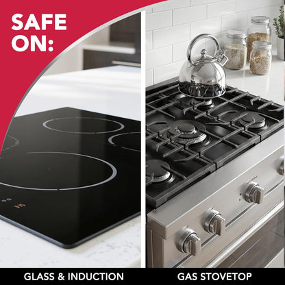 Weiman Ceramic and Glass Cooktop Cleaner – Polished Kitchen Aesthetic, Streak-Free Shine for Glass and Induction Ranges