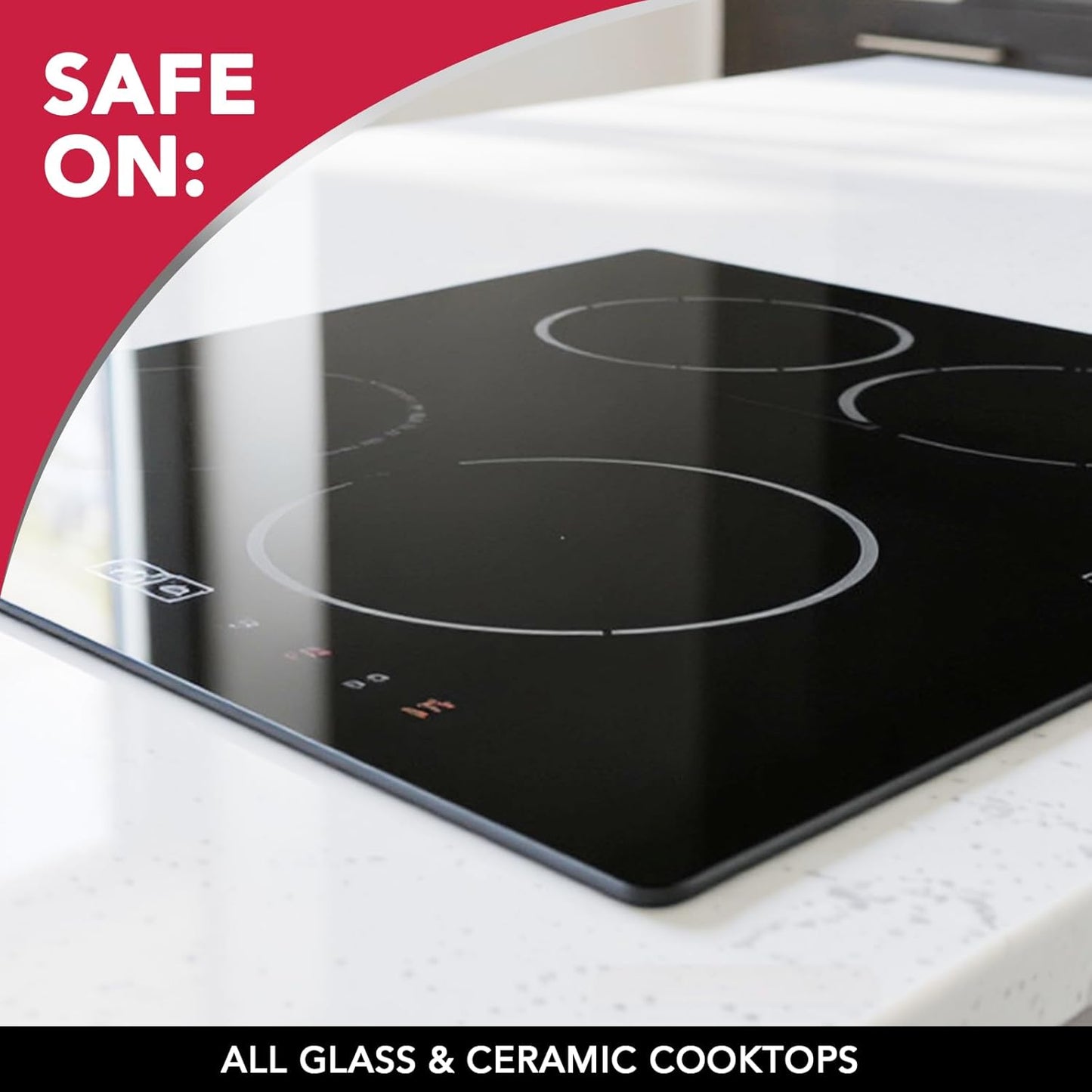 Weiman Ceramic and Glass Cooktop Cleaner – Refreshing Citrus-Scented Kitchen Reset for Mindful Evenings