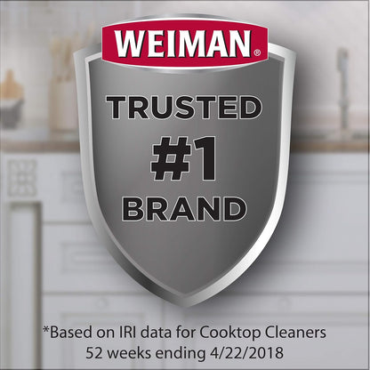 Weiman Glass Cooktop Kit – Mindful Kitchen Care for Home Cooks, Gentle Daily Degreaser for Glass Stoves