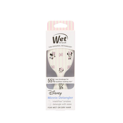 Wet Brush Hello Disney Minnie Mouse - Gentle Detangling Hairbrush for Daily Self-Care Routine