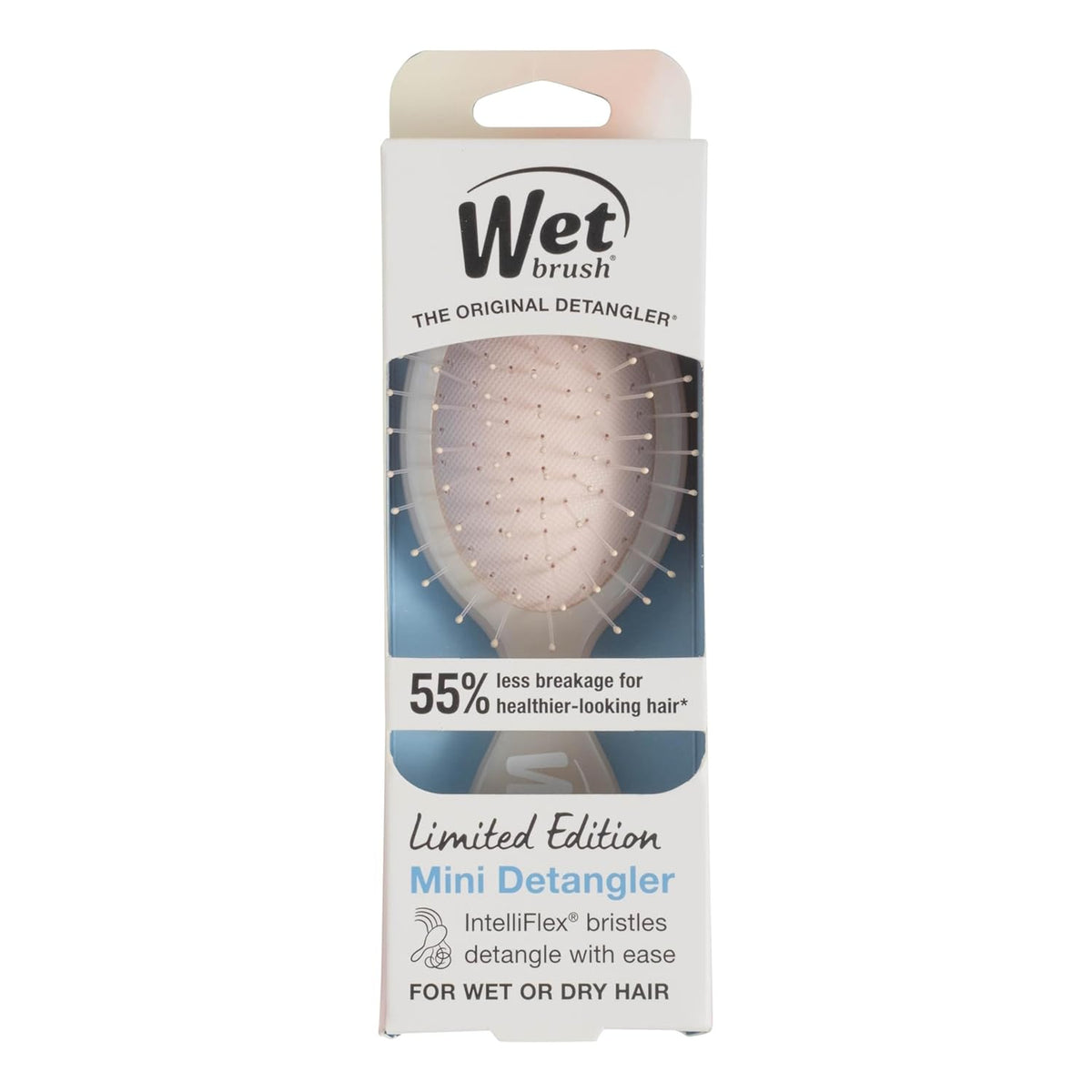 Wet Brush Mini Detangler – Airplane Travel Companion, Carry-On Friendly Mini Detangling Brush