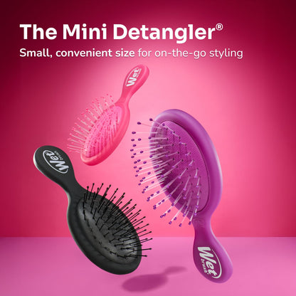 Wet Brush Mini Detangler – Airplane Travel Companion, Carry-On Friendly Mini Detangling Brush