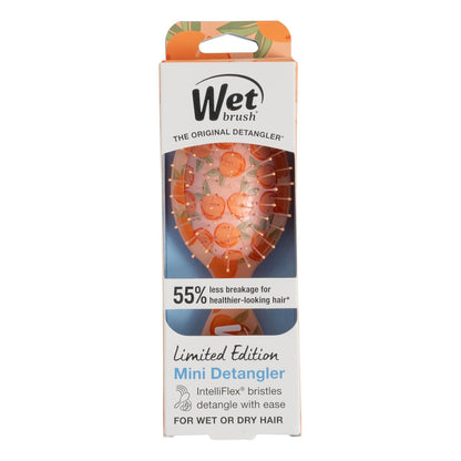Wet Brush Mini Detangler – Cute Stocking Stuffer Hairbrush, Limited Edition Tutti Fruitti Gift for Women