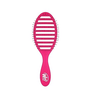 Wet Brush Speed Dry Hair Brush – Kid-Friendly Detangler for Tangle-Prone Hair in the Family Bathroom, Pink