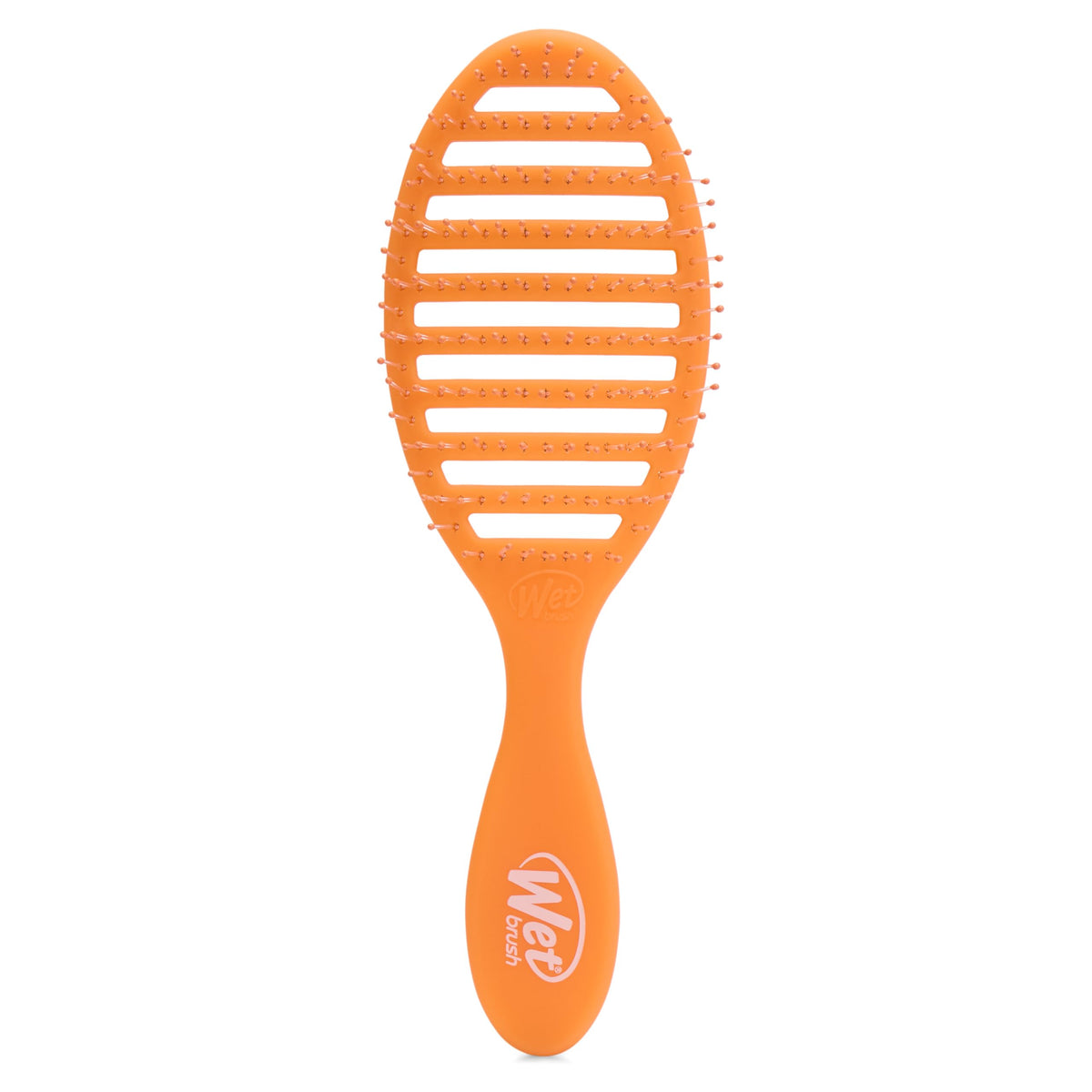 Wet Brush Speed Dry Hair Brush, Orange Crush (Summer Quencher) - Vented Design &amp;amp; Soft HeatFlex Bristles Are Blow Dry Safe - Ergonomic Handle Manages Tangles - Pain-Free Hair Accessories