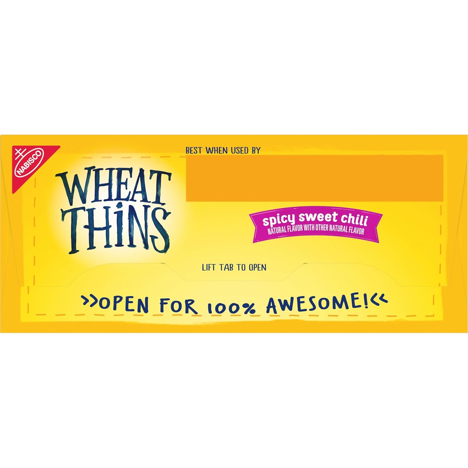 Wheat Thins Spicy Sweet Chili Crackers – Better-For-You Whole Grain Snack for Mindful Home Relaxation, 8.5 oz