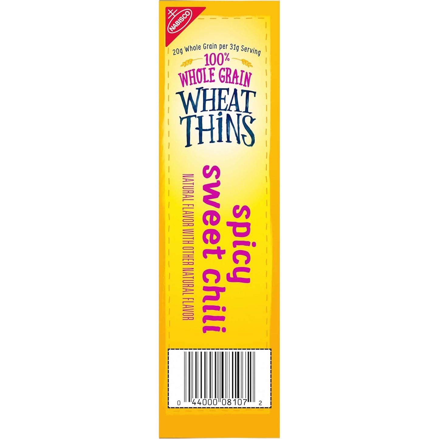 Wheat Thins Spicy Sweet Chili Crackers – Better-For-You Whole Grain Snack for Mindful Home Relaxation, 8.5 oz
