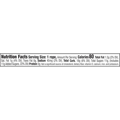 wild cherry flavor (with line also offering blue-raspberry, strawberry, and mixed-fruit)