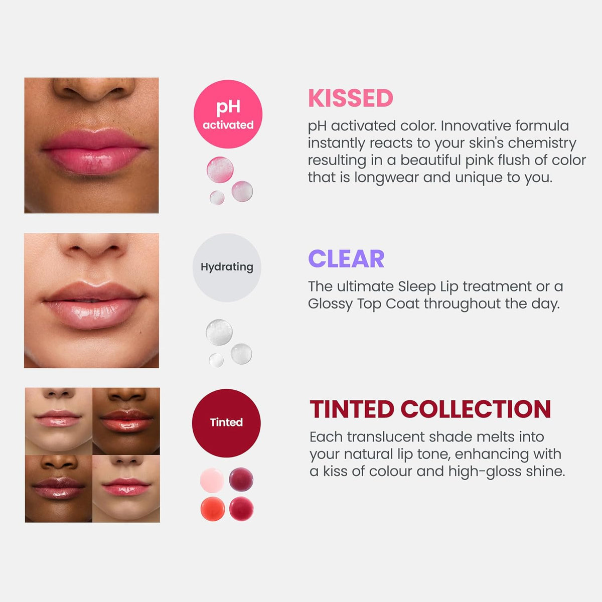 Wonderskin Lip Oil Rehab Serum – Honey Clean Tinted Lip Oil for a Simple Two-Step Skincare Makeup Routine