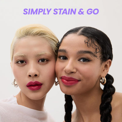 Wonderskin Wonder Blading Lip Stain – Gentle Peel-Off Ritual for a Clean Beauty Self-Care Moment, Cruelty-Free Masque