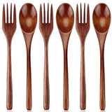 Hosrik Wooden Utensil Set – Mindful Eating Tools for Calm Mealtime Rituals