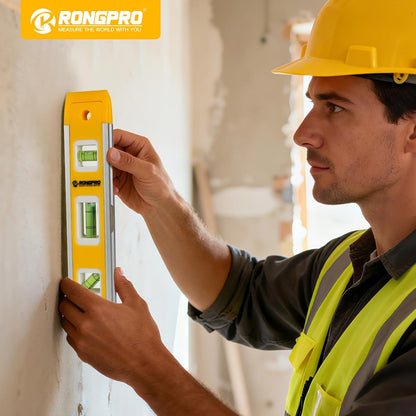 WORKPRO 9-Inch Magnetic Torpedo Level – Hang Picture Frames, Wall Art, and Floating Shelves with Perfect Alignment