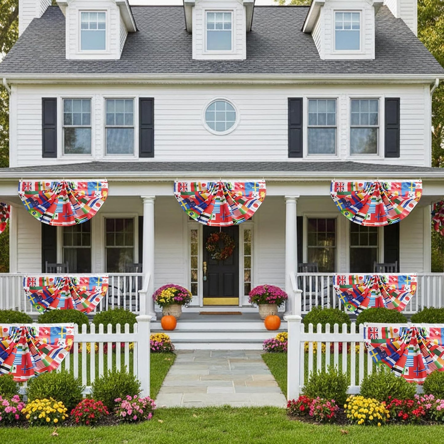 World Cup Fan Gift Set – 36-Country Flag Banners Perfect for Soccer Enthusiasts & Event Planners
