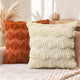 Caramel/Beige - 18" x 18" (Pack of 2)